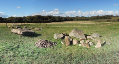 Carwynnen stones, all nicely sorted and categorised, October 2012.